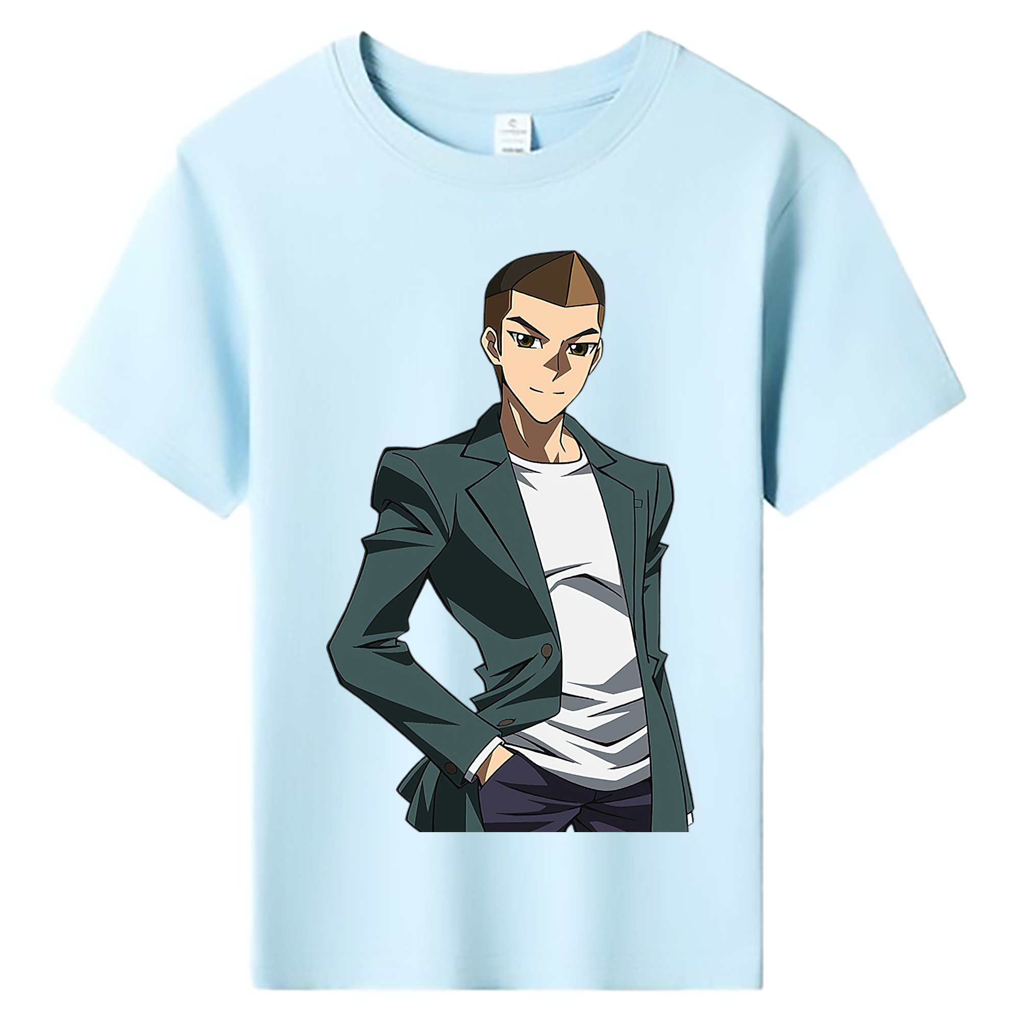 （画像用） 遊☆戯☆王 Yu-Gi-Oh! 綿100％キッズTシャツ（フロントプリント）